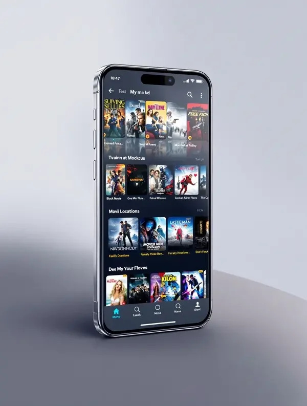 影视先锋 APP 手机界面展示